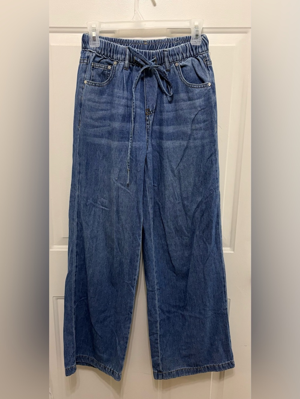 Indigo Rein baggy wide leg jeans. Sz 5
